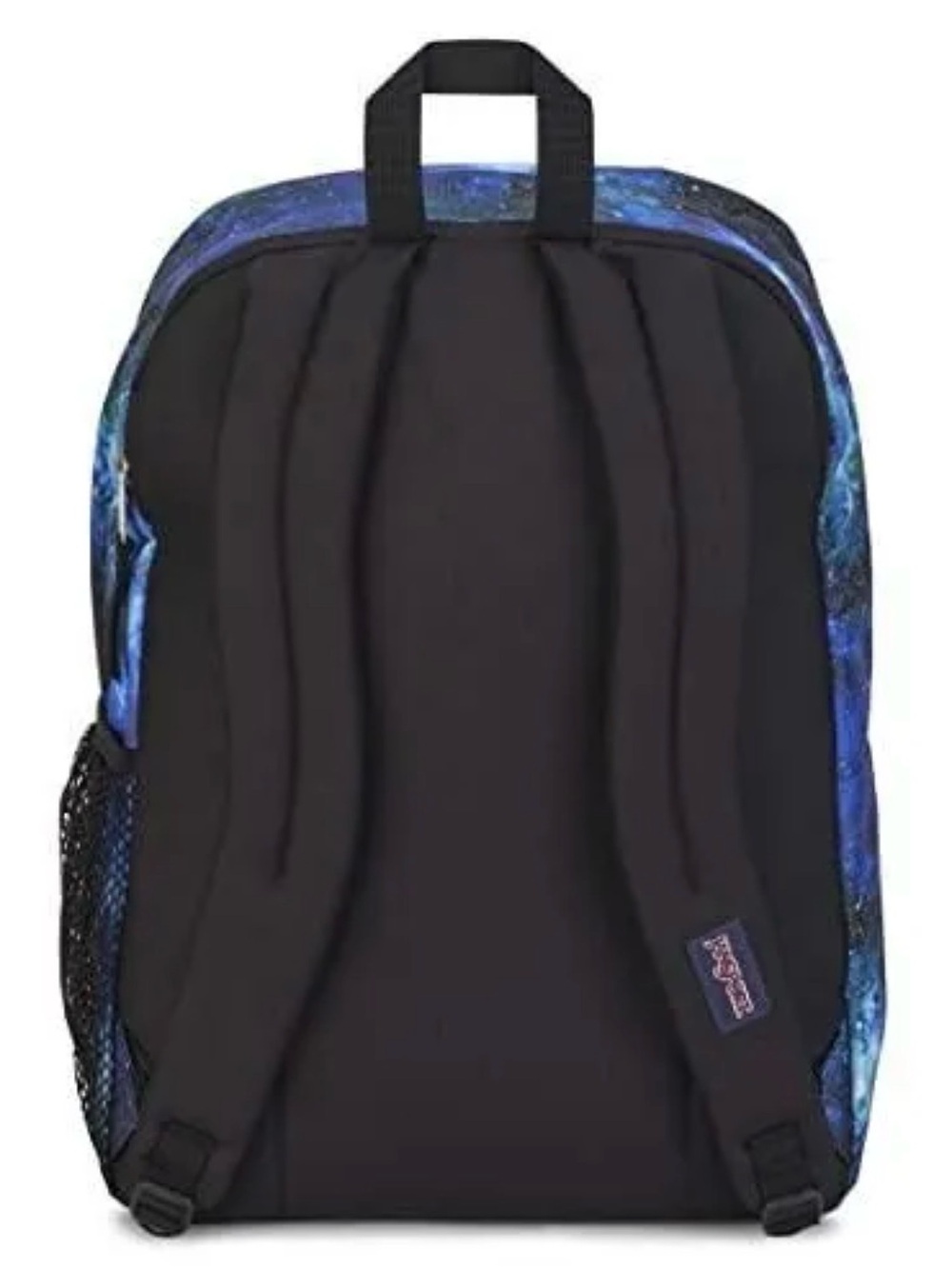 Jansport Blue and Black Galaxy Print Backpack - Picture 2 of 4